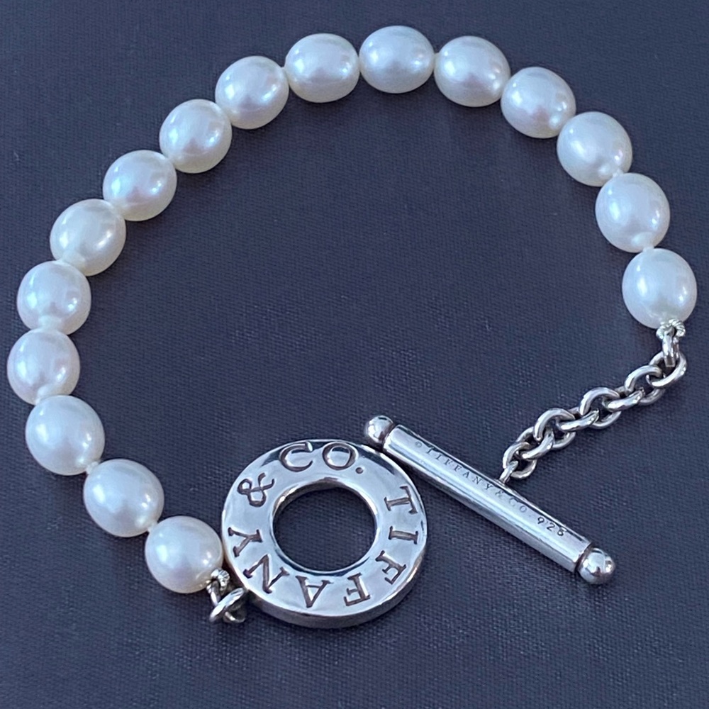 Tiffany Pearl Toggle Bracelet